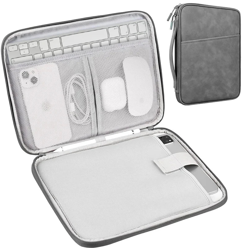 Housse de transport pour tablette — 9 à 13 pouces — Compatible avec iPad & Galaxy Tab