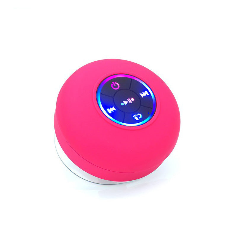 Diffuseur Bluetooth étanche avec éclairage LED et aspiration