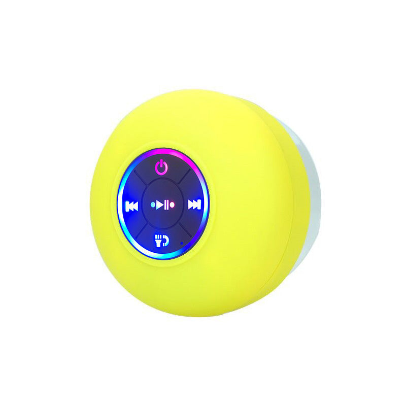 Diffuseur Bluetooth étanche avec éclairage LED et aspiration