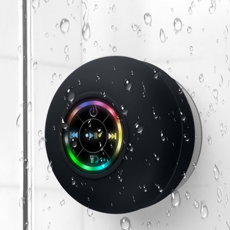 Diffuseur Bluetooth étanche avec éclairage LED et aspiration